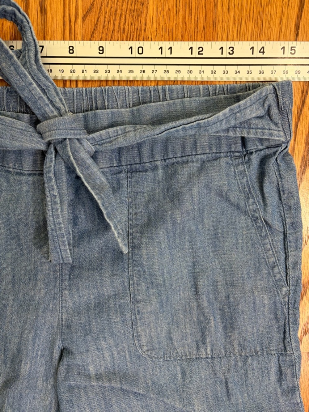 J. Crew Wide-Leg Crop Tie-Waist Pants - Picture 5 of 9